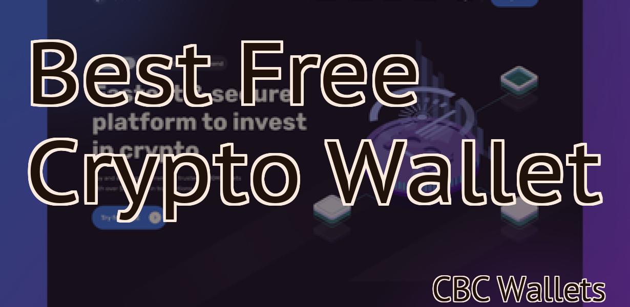 Best Free Crypto Wallet