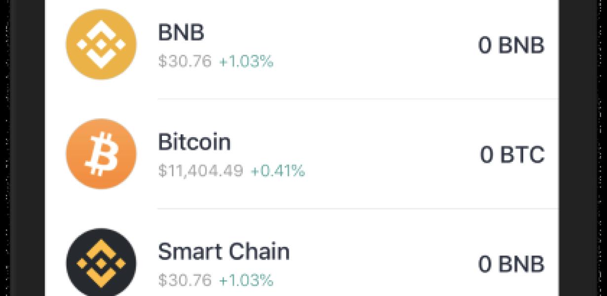 How to purchase BNB on Trust W