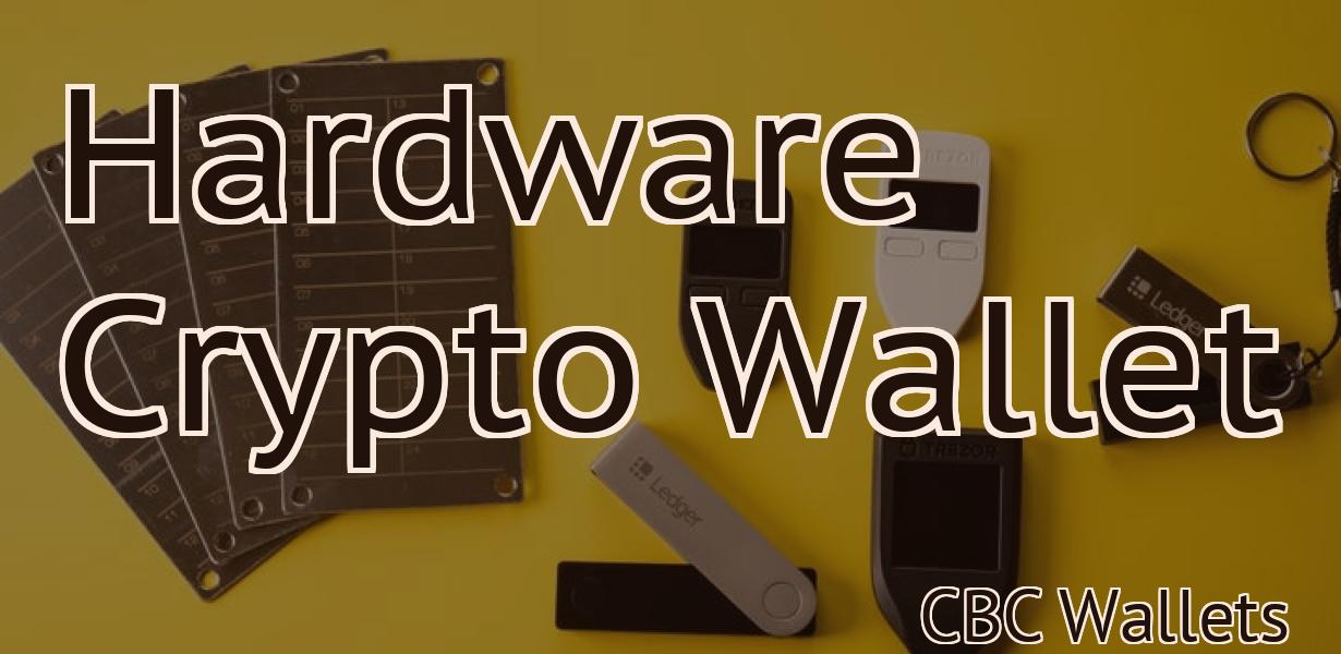 Hardware Crypto Wallet