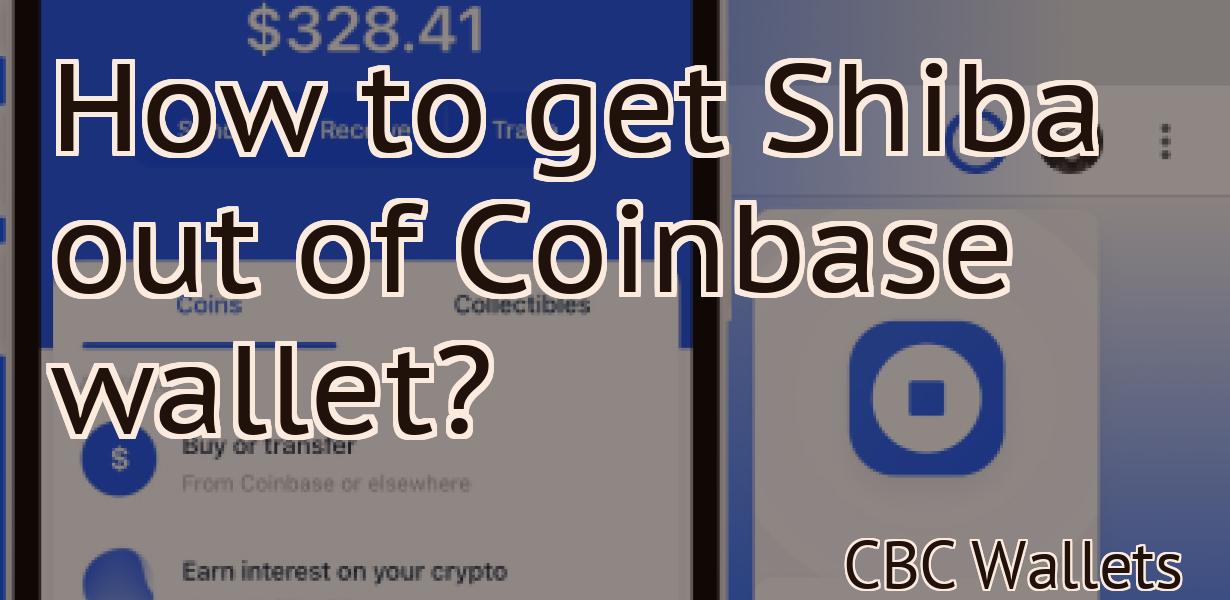 How to get Shiba out of Coinbase wallet?