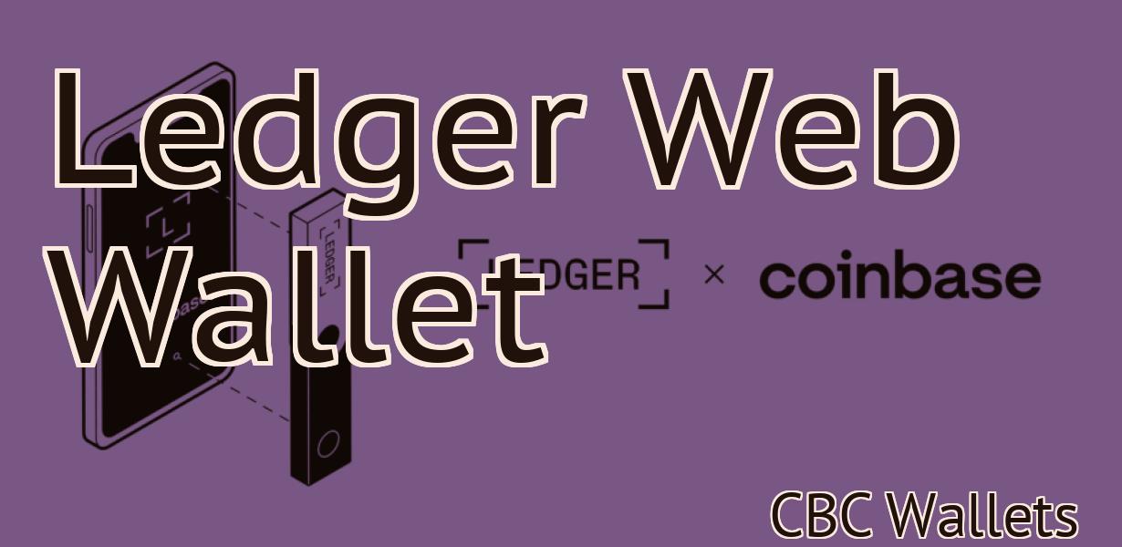 Ledger Web Wallet