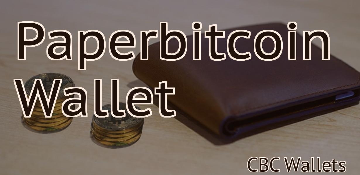Paperbitcoin Wallet