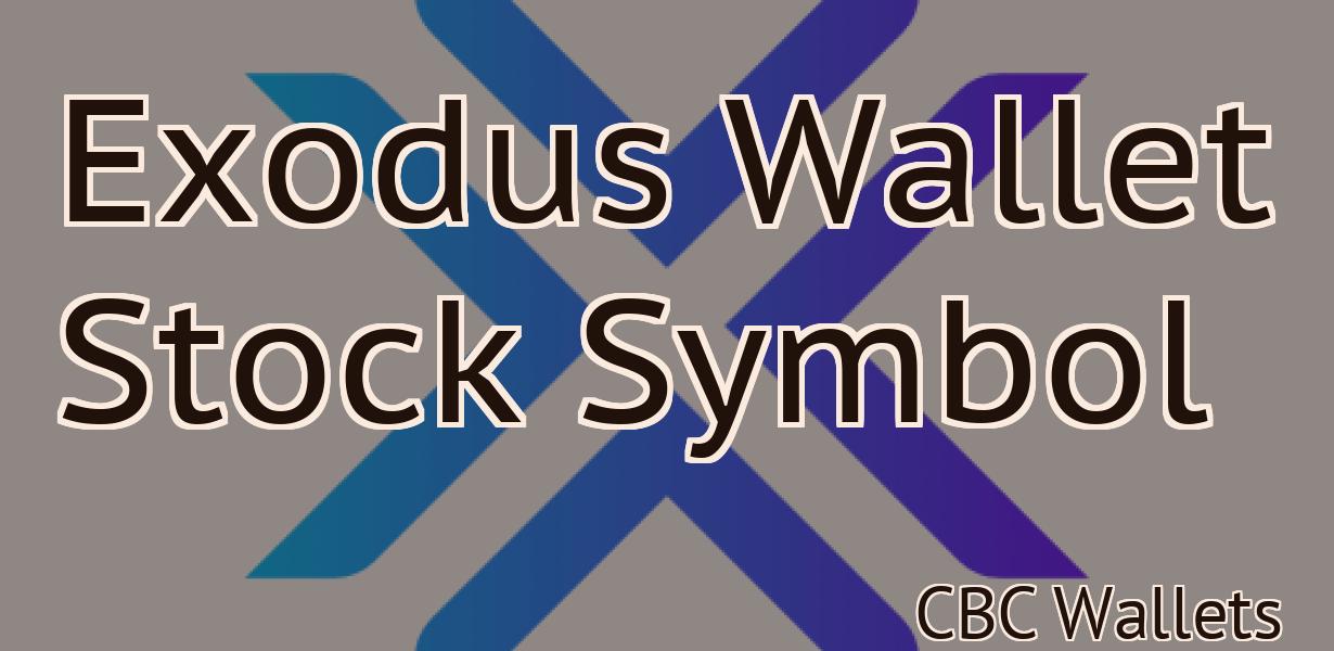 Exodus Wallet Stock Symbol