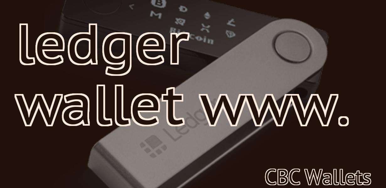 ledger wallet www.