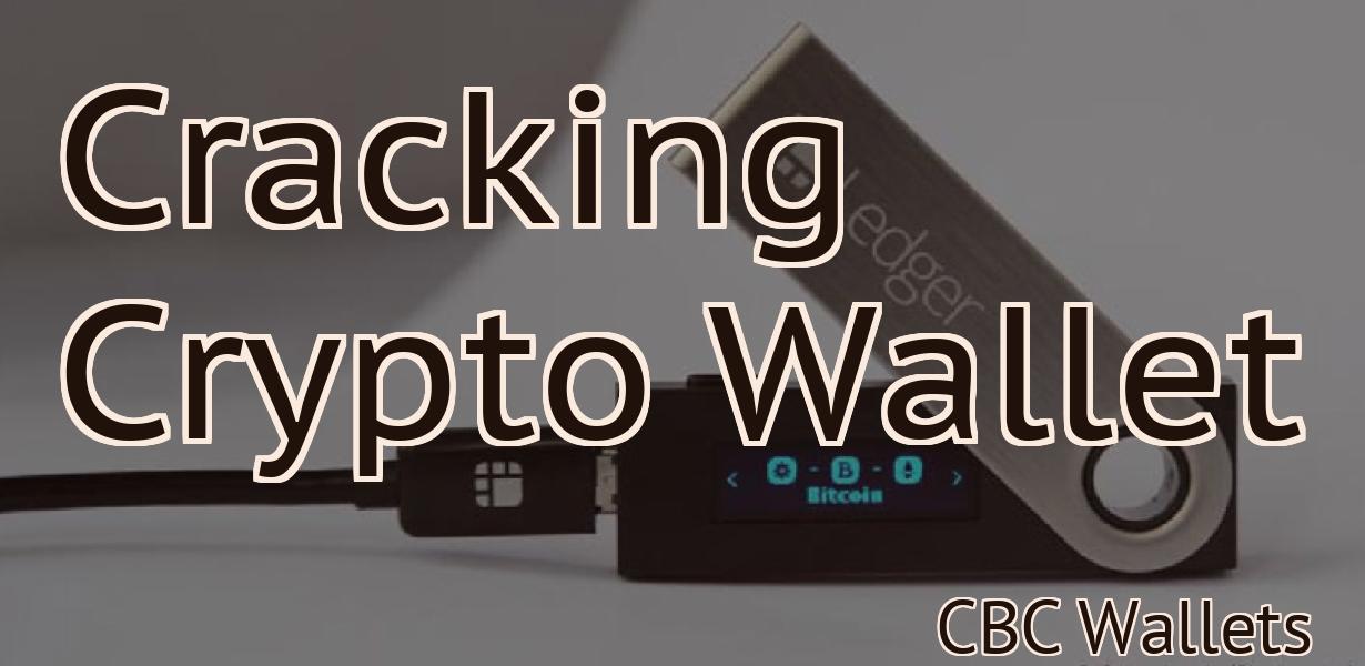 Cracking Crypto Wallet