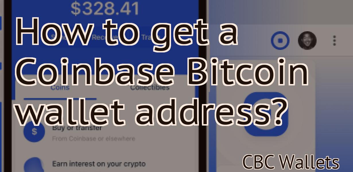 How to get a Coinbase Bitcoin wallet address?