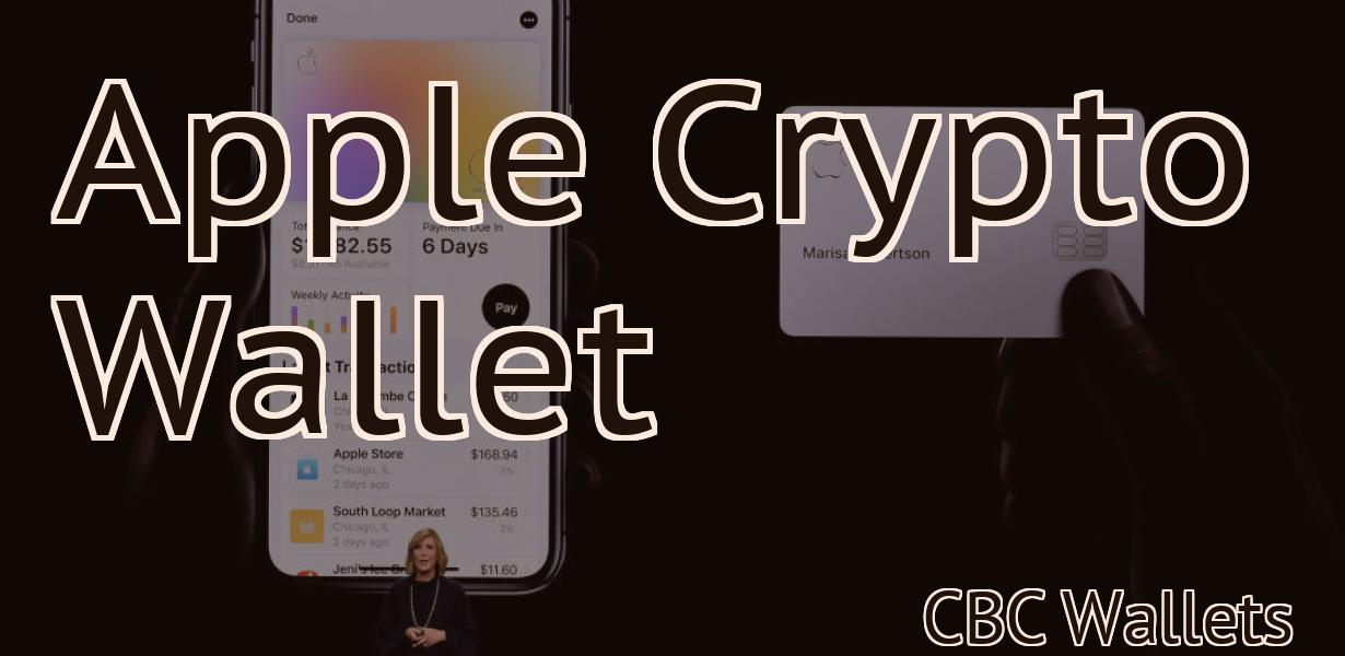 Apple Crypto Wallet