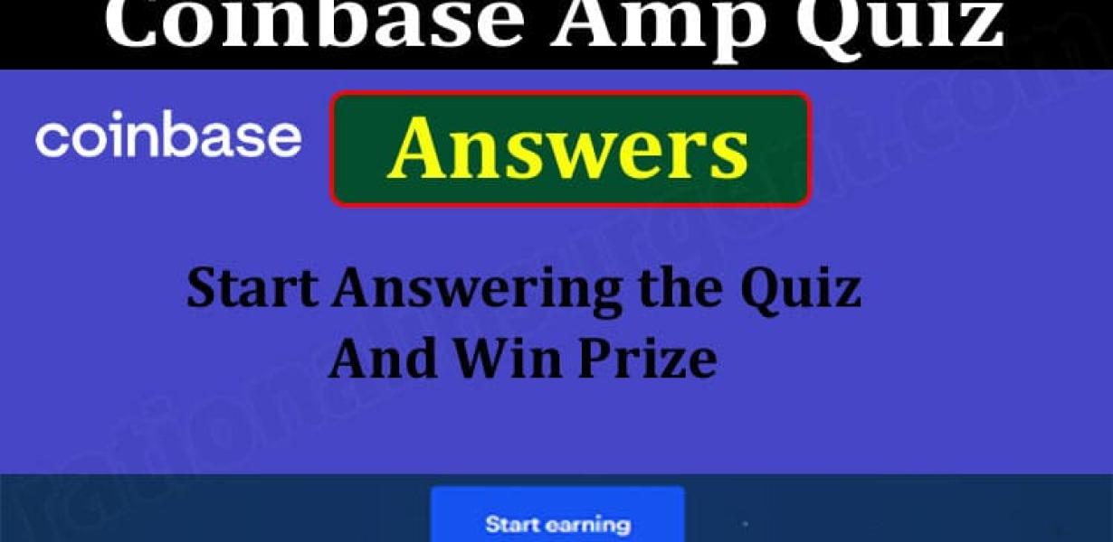 coinbase quiz answers: Bitcoin