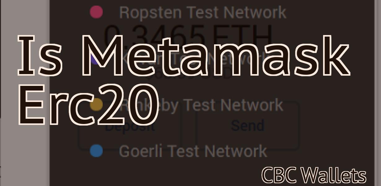 Is Metamask Erc20