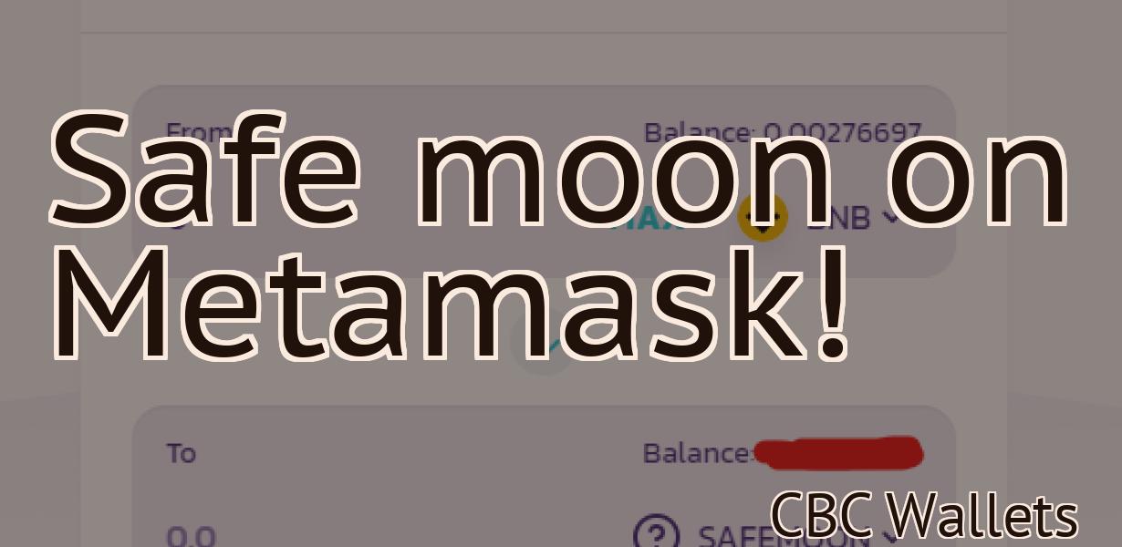 Safe moon on Metamask!