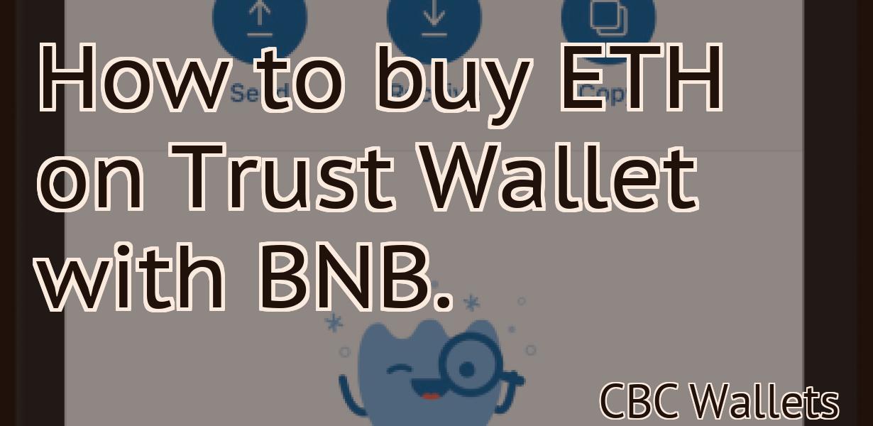 How to buy ETH on Trust Wallet with BNB.