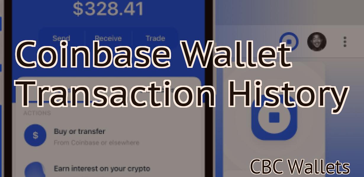 Coinbase Wallet Transaction History