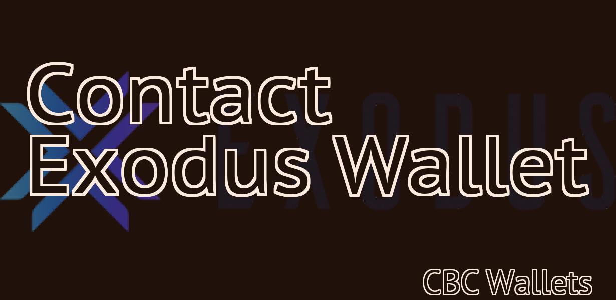 Contact Exodus Wallet