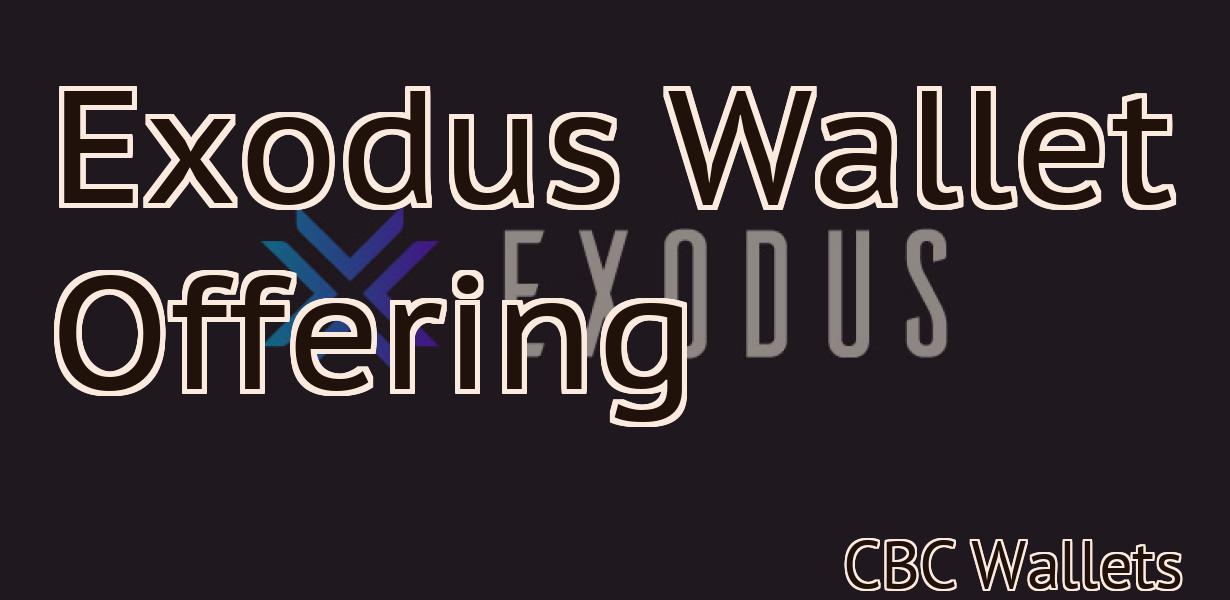 Exodus Wallet Offering