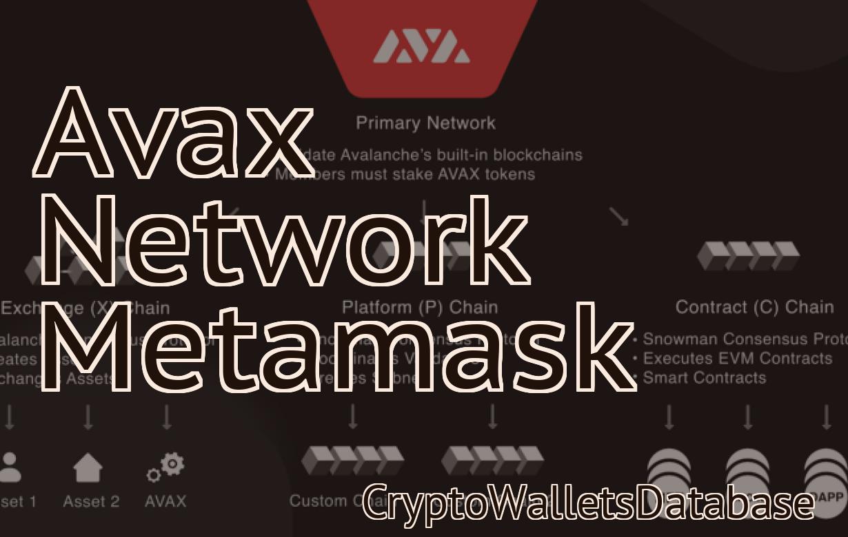 Avax Network Metamask