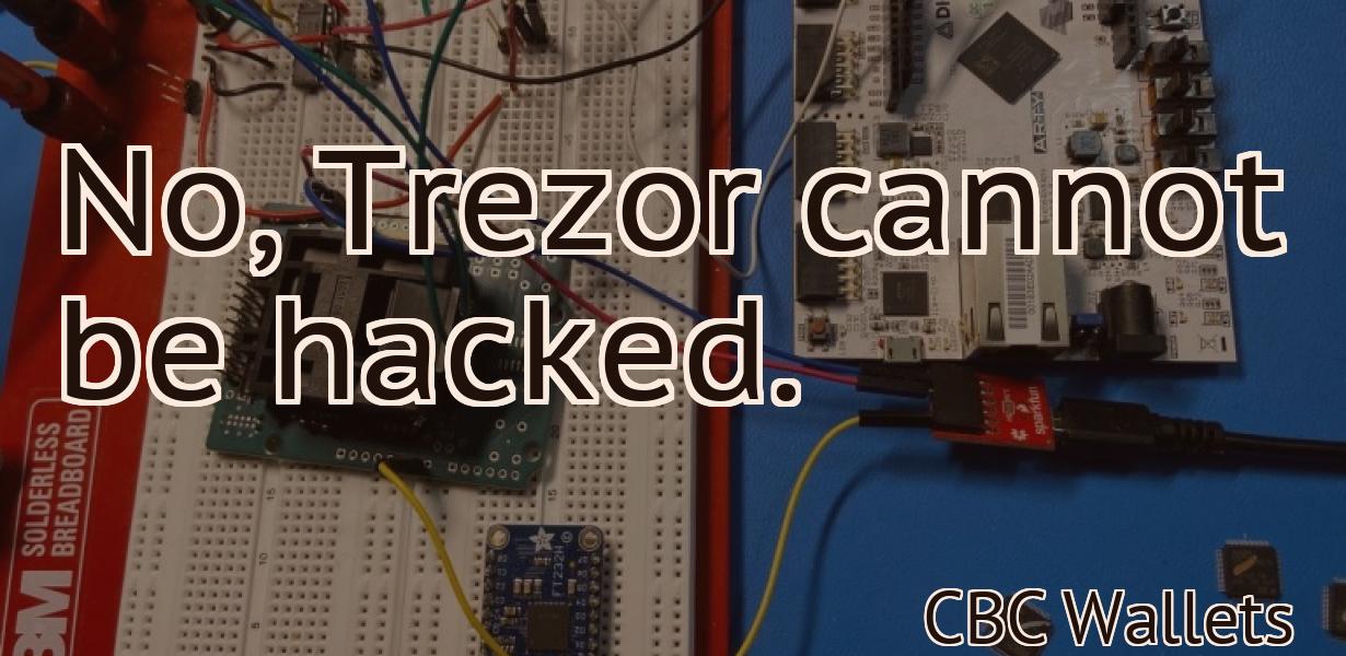 No, Trezor cannot be hacked.