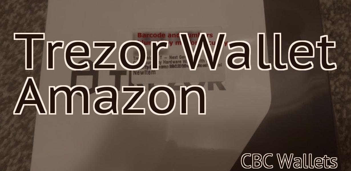 Trezor Wallet Amazon