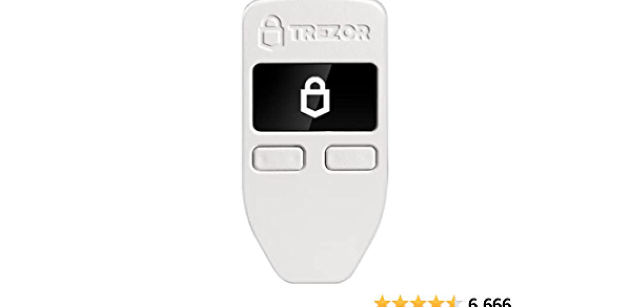 The trezor wallet is the perfe