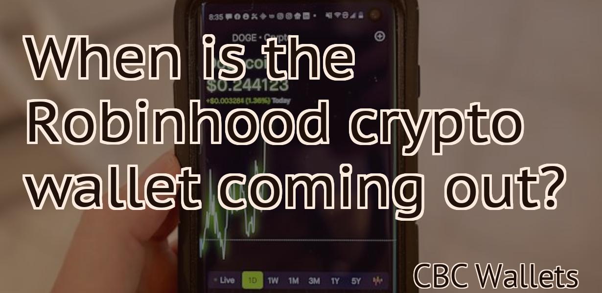 When is the Robinhood crypto wallet coming out?