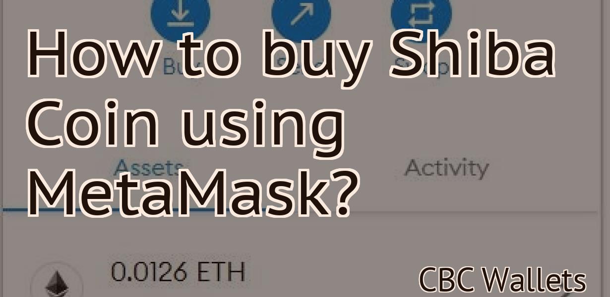 How to buy Shiba Coin using MetaMask?