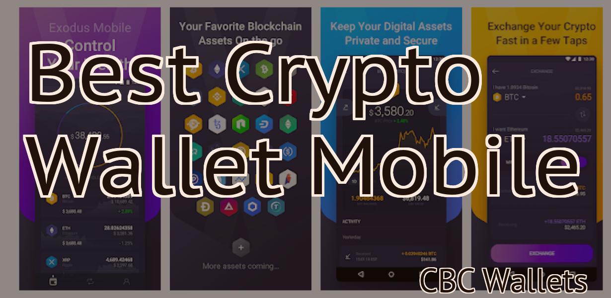 Best Crypto Wallet Mobile