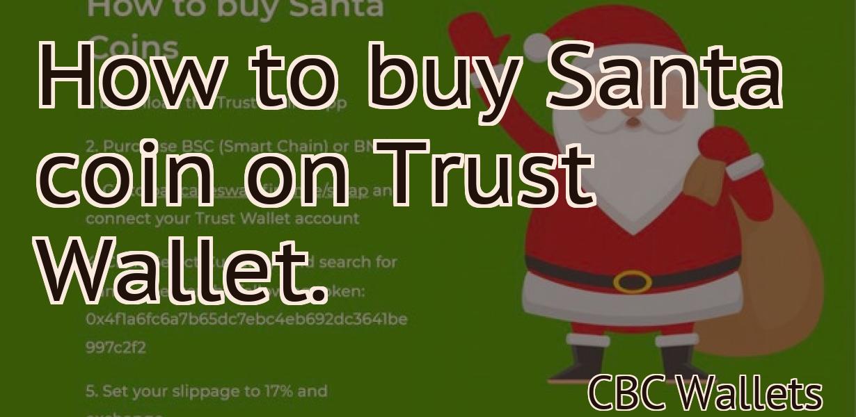 How to buy Santa coin on Trust Wallet.