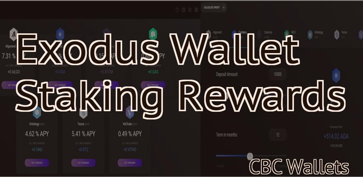 Exodus Wallet Staking Rewards