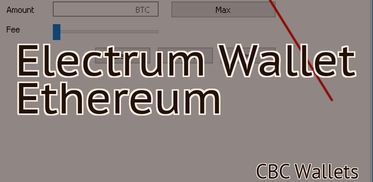Electrum Wallet Ethereum