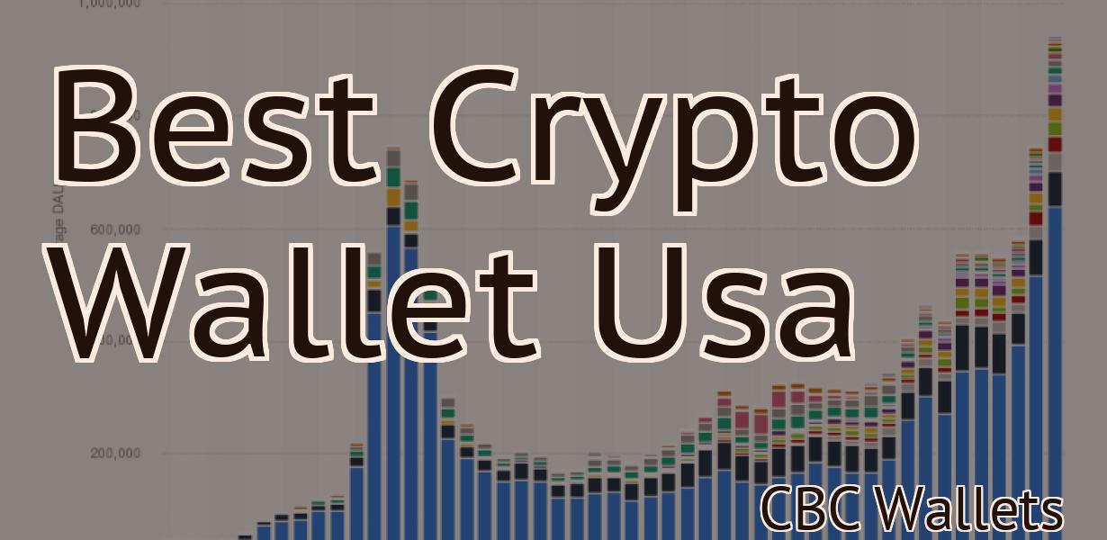 Best Crypto Wallet Usa