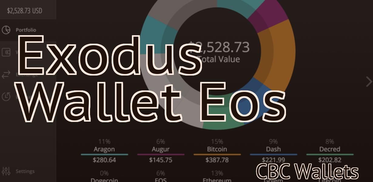 Exodus Wallet Eos