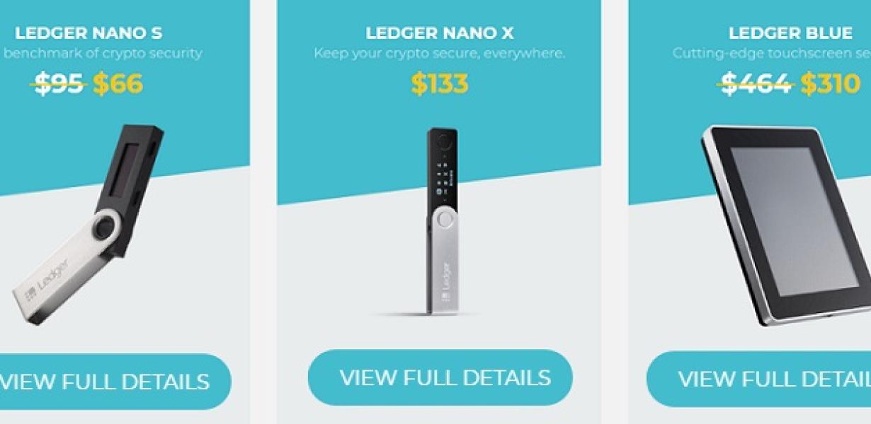 Saving Money with Ledger Walle