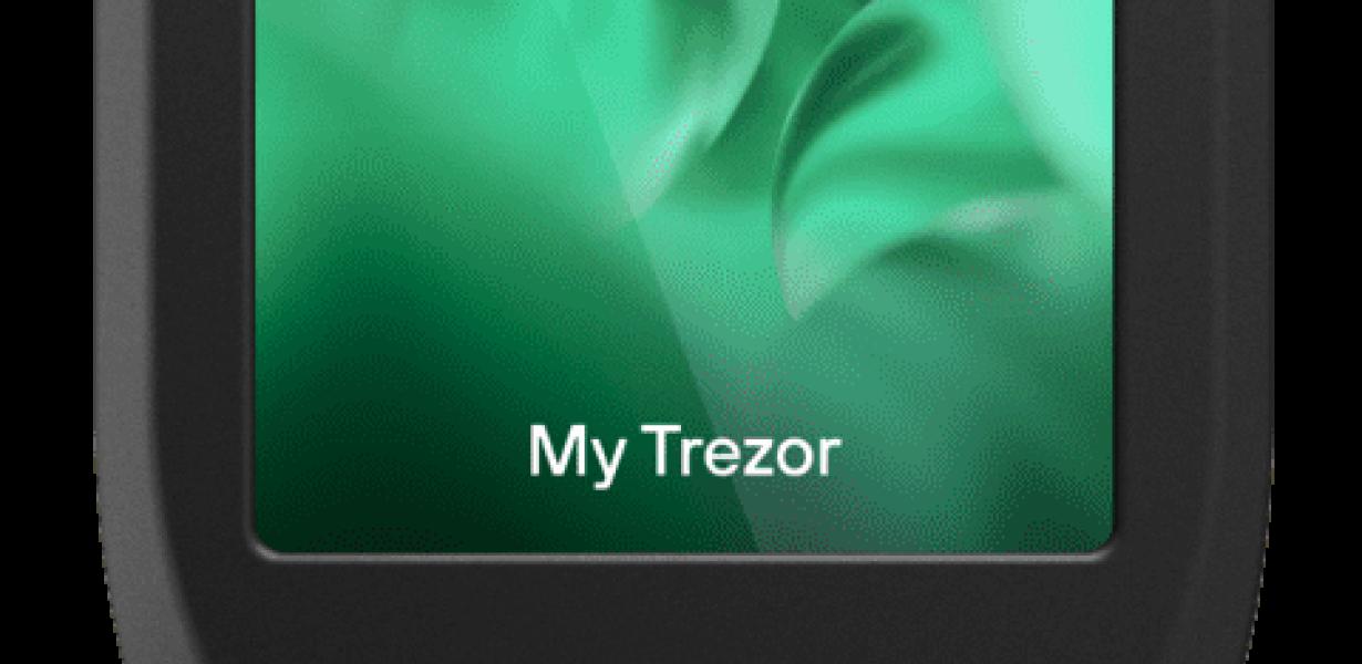 Trezor – The Safest Way to Sto