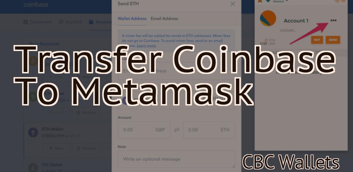 Transfer Coinbase To Metamask