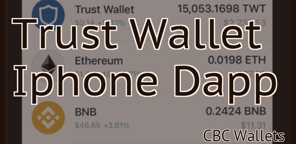 Trust Wallet Iphone Dapp