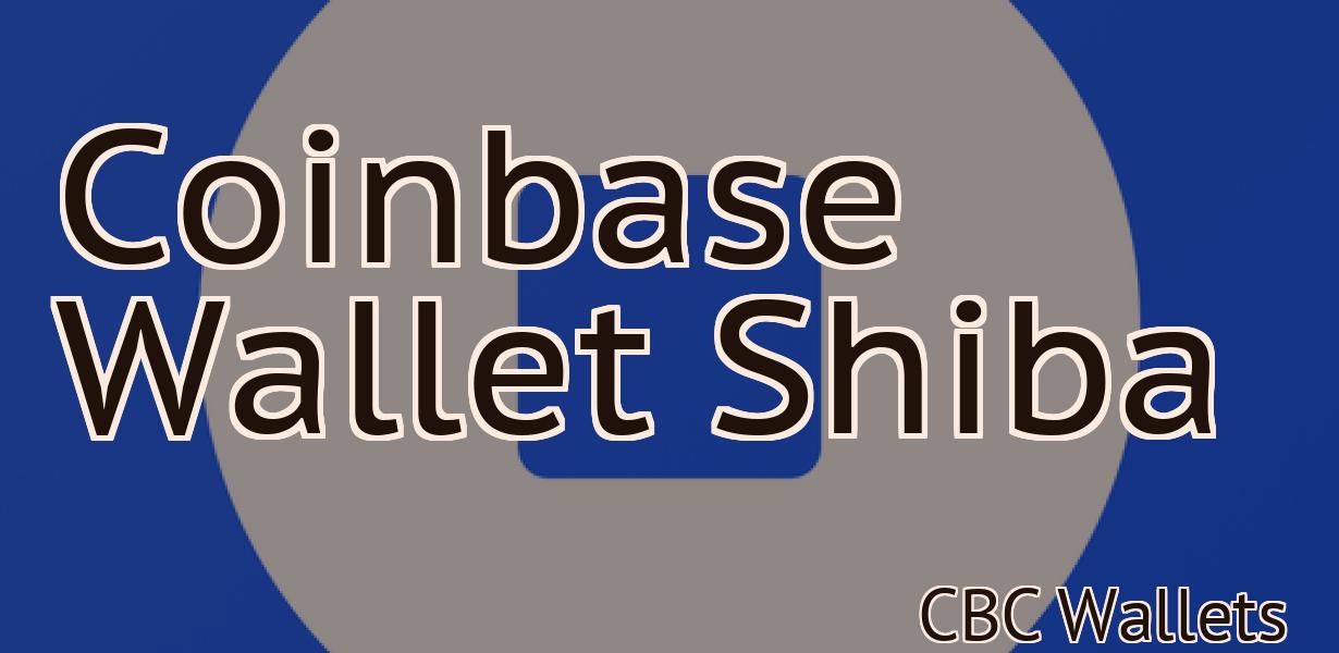 Coinbase Wallet Shiba