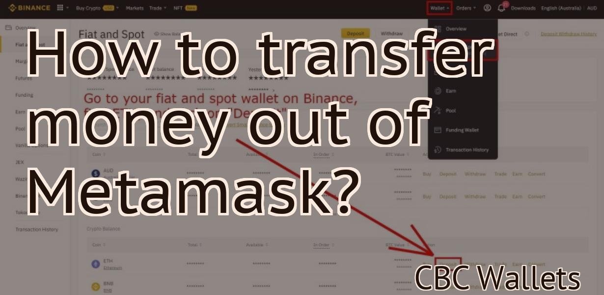 How to transfer money out of Metamask?