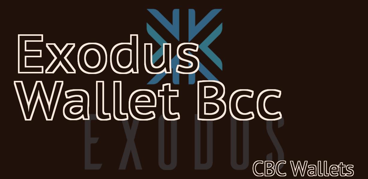 Exodus Wallet Bcc