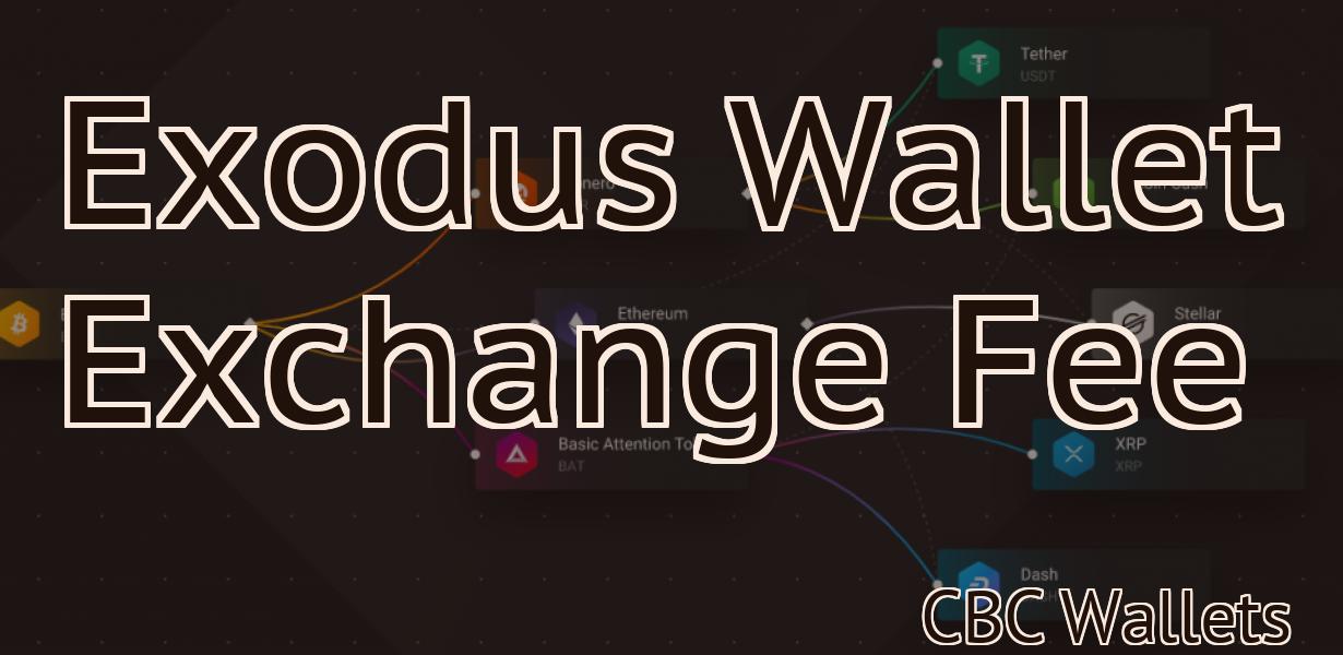 Exodus Wallet Exchange Fee