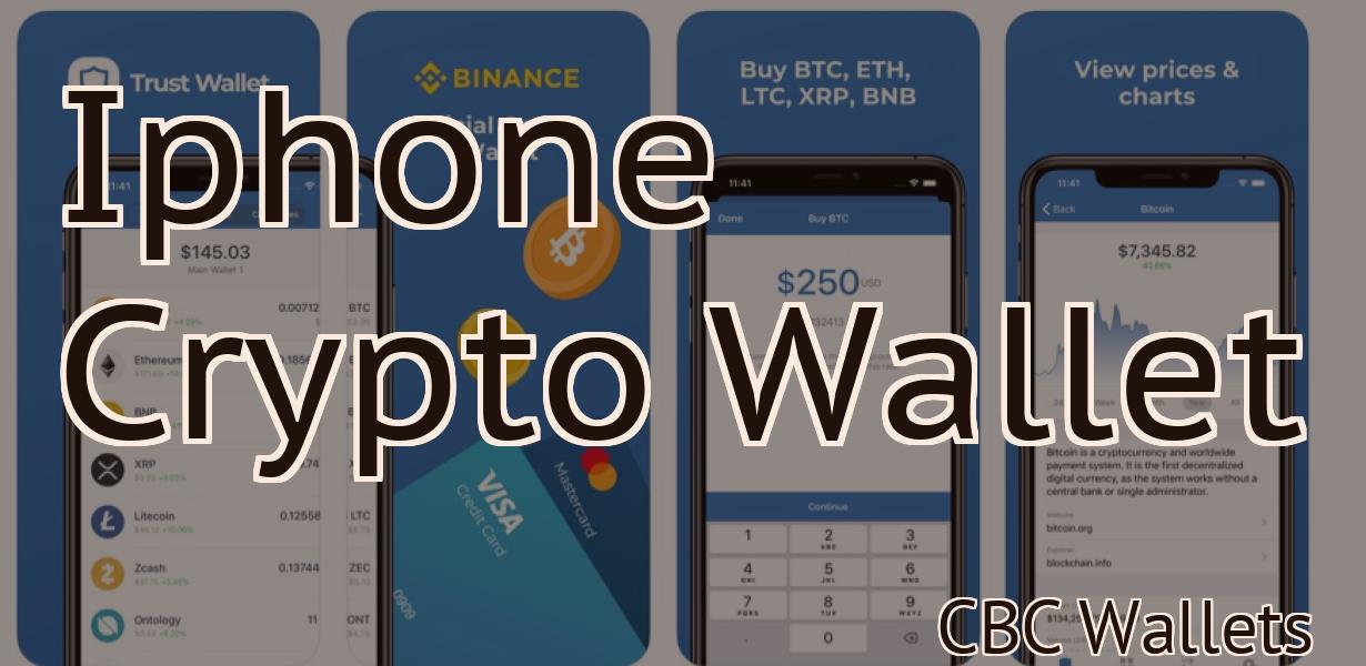 Iphone Crypto Wallet