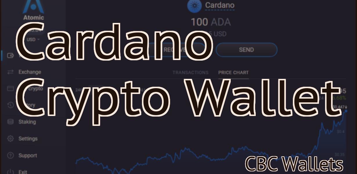 Cardano Crypto Wallet