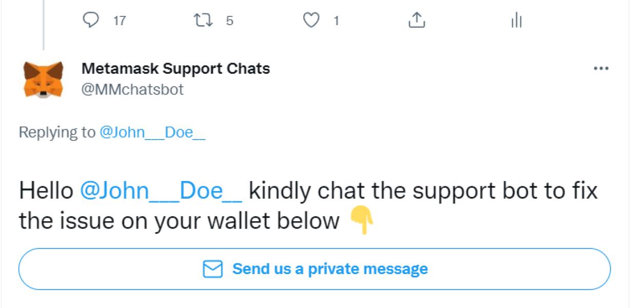 Metamask customer support is s